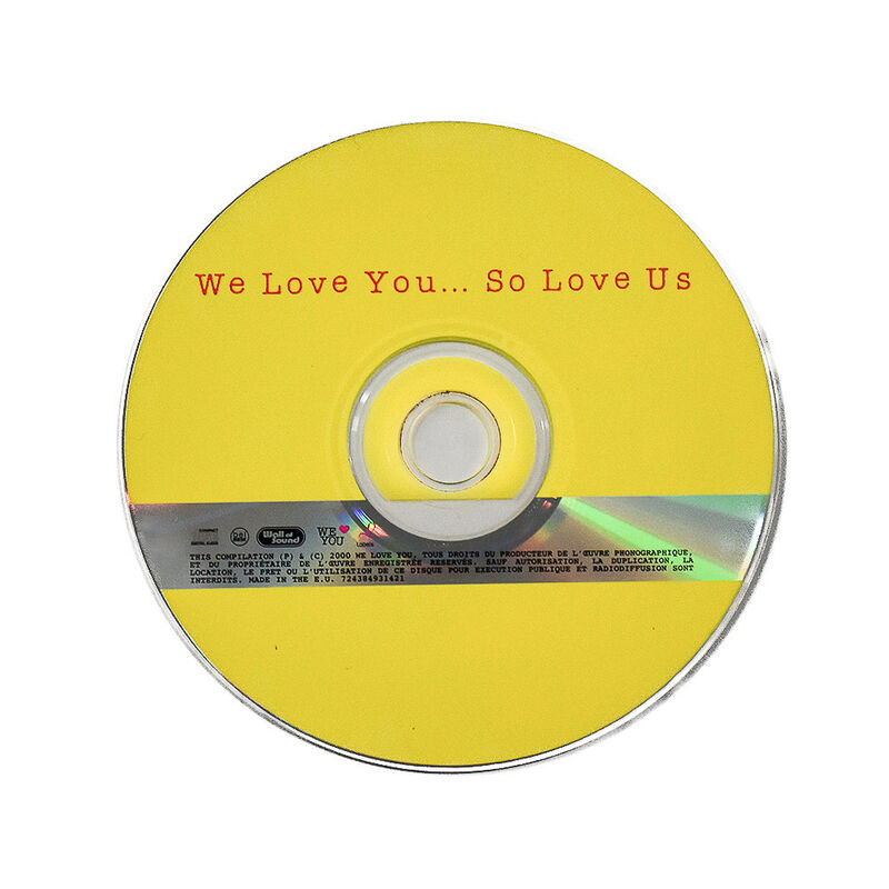 Banksy, ‘WE LOVE YOU SO LOVE US (CD)’, 2000, Ephemera or Merchandise, Artwork printed in colors on cd front cover insert and back cover insert as well., Silverback Gallery
