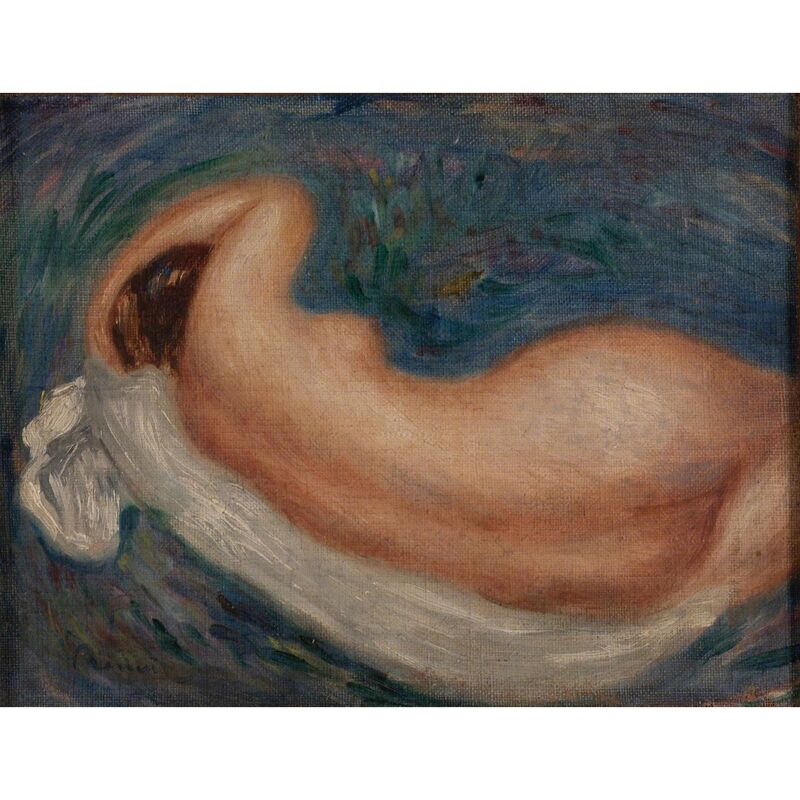 Pierre-Auguste Renoir, ‘Reclining nude’, circa 1892, Painting, Oil on canvas, PIASA