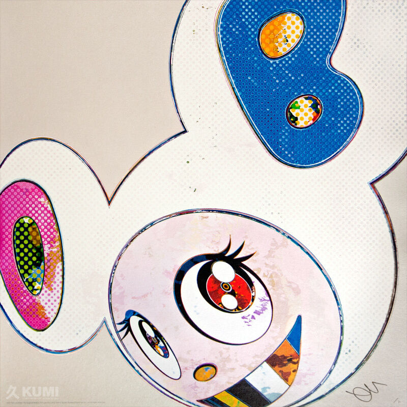 Takashi Murakami, ‘And Then x6 White’, 2013, Print, Lithograph, Kumi Contemporary / Verso Contemporary