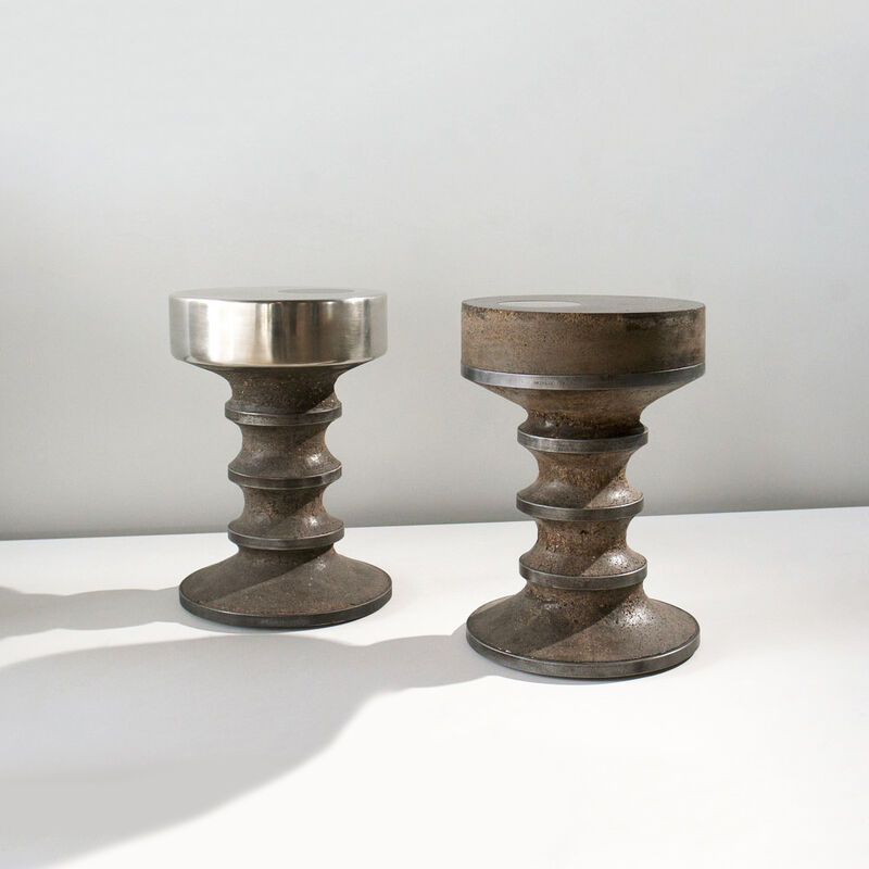 Mathilde Penicaud, ‘Gir Side Table’, 2011, Design/Decorative Art, Molded steel, concrete, tin, Twenty First Gallery