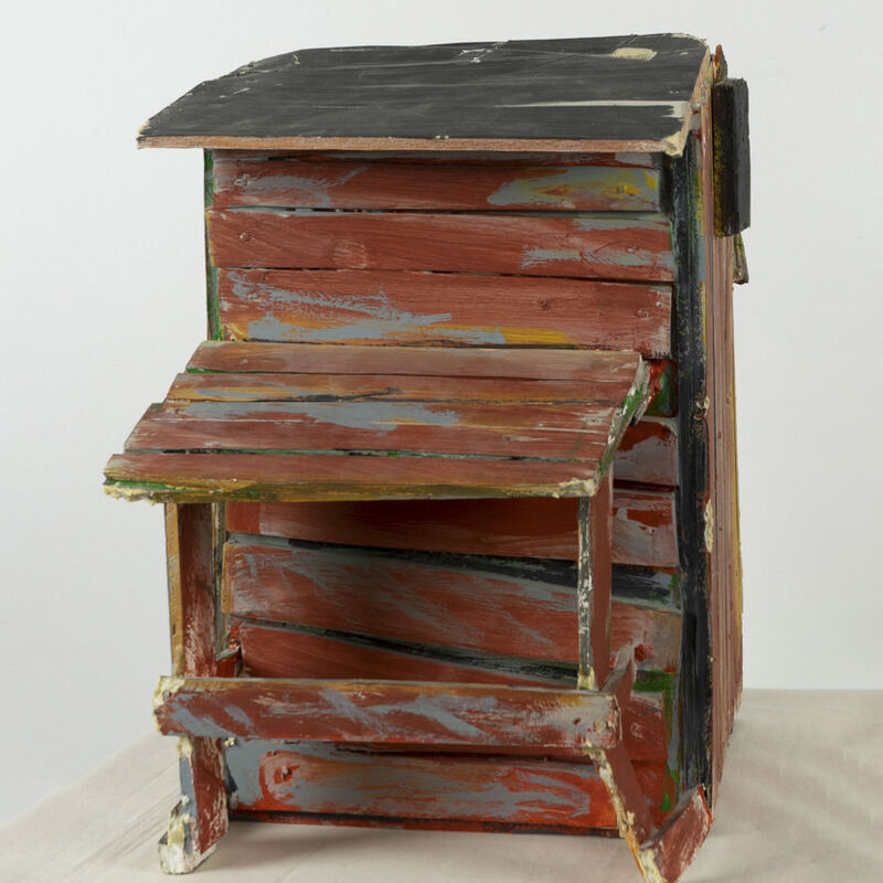 Beverly Buchanan, ‘Harnett County Shack’, 1988, Sculpture, Assembled wood and paper, Capsule Gallery Auction