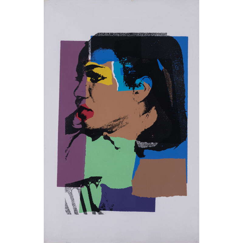 Andy Warhol, ‘Ladies and Gentelman Portrait’, 1975, Print, Screenprint in colors on Arches paper, all margins, PIASA