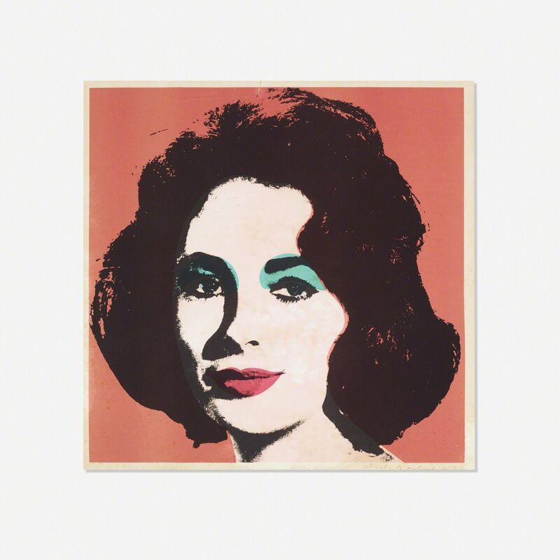 Andy Warhol, ‘Liz’, 1964, Print, Offset lithograph on paper, Rago/Wright/LAMA