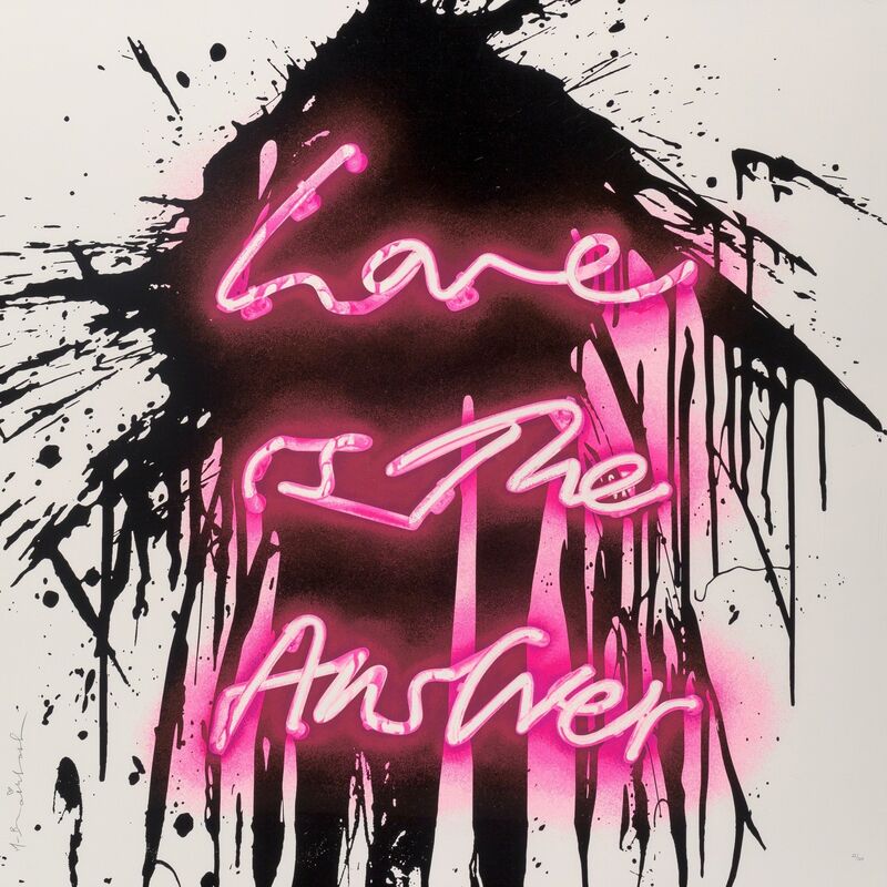 Mr. Brainwash, ‘Love On’, 2018, Print, Screenprint in colors on paper, Heritage Auctions