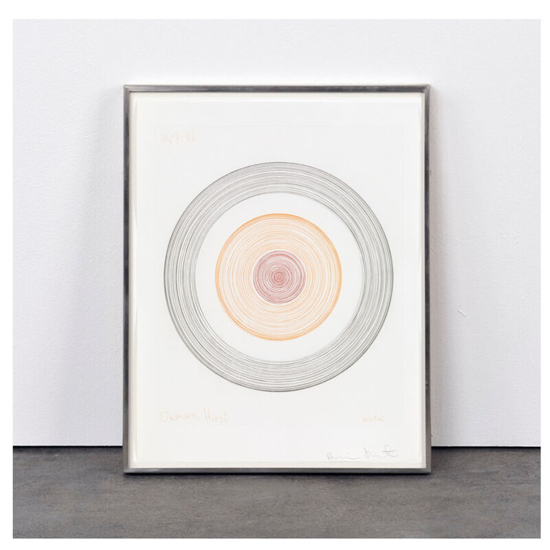 Damien Hirst, ‘Orbital (from In a Spin, the Action of the World on Things, Volume I)’, 2002, Print, Etching in color, Weng Contemporary