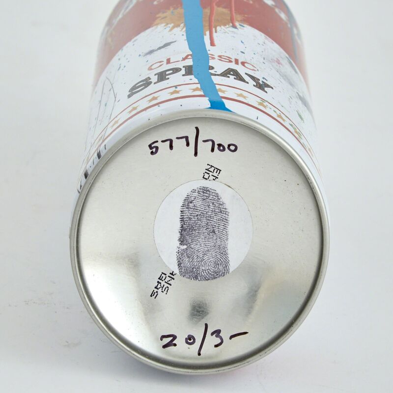 Mr. Brainwash, ‘Spray Can’, 2013, Sculpture, Metal can with unique aerosol paint, Doyle