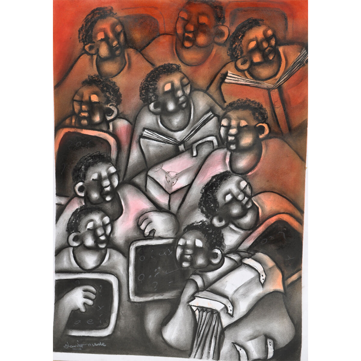 David Mbele, Untitled, ca. 1960–70s. Courtesy of Makgati Molebatsi.