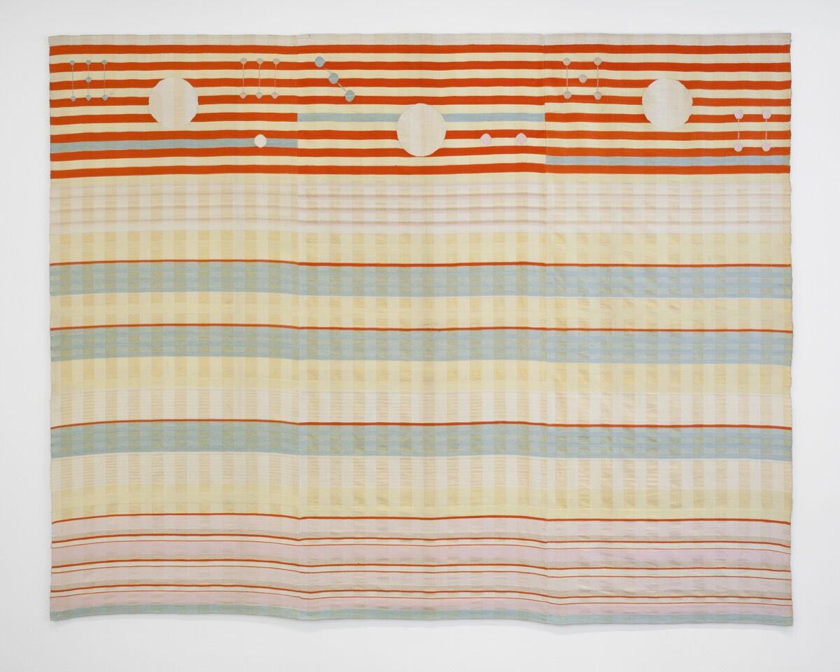 Benita Koch-Otte, Woven Wall Hanging, 1923-24. Manufactured by Bauhaus Weaving Workshops, Weimar. Courtesy of The Museum of Modern Art, NY.