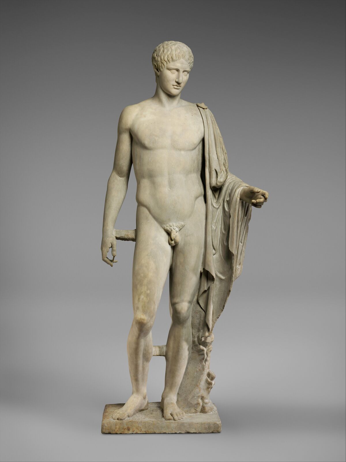 Copy of work attributed to Polykleitos, 1st or 2nd century A.D., via the Metropolitan Museum of Art.