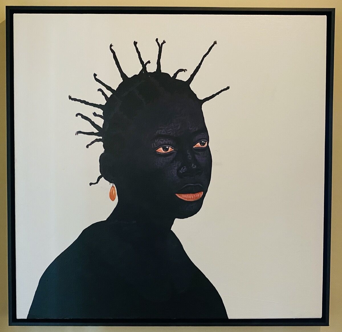 Kwesi Botchway, Cocoa Girl, 2020. Courtesy of the artist and Arthur Lewis.