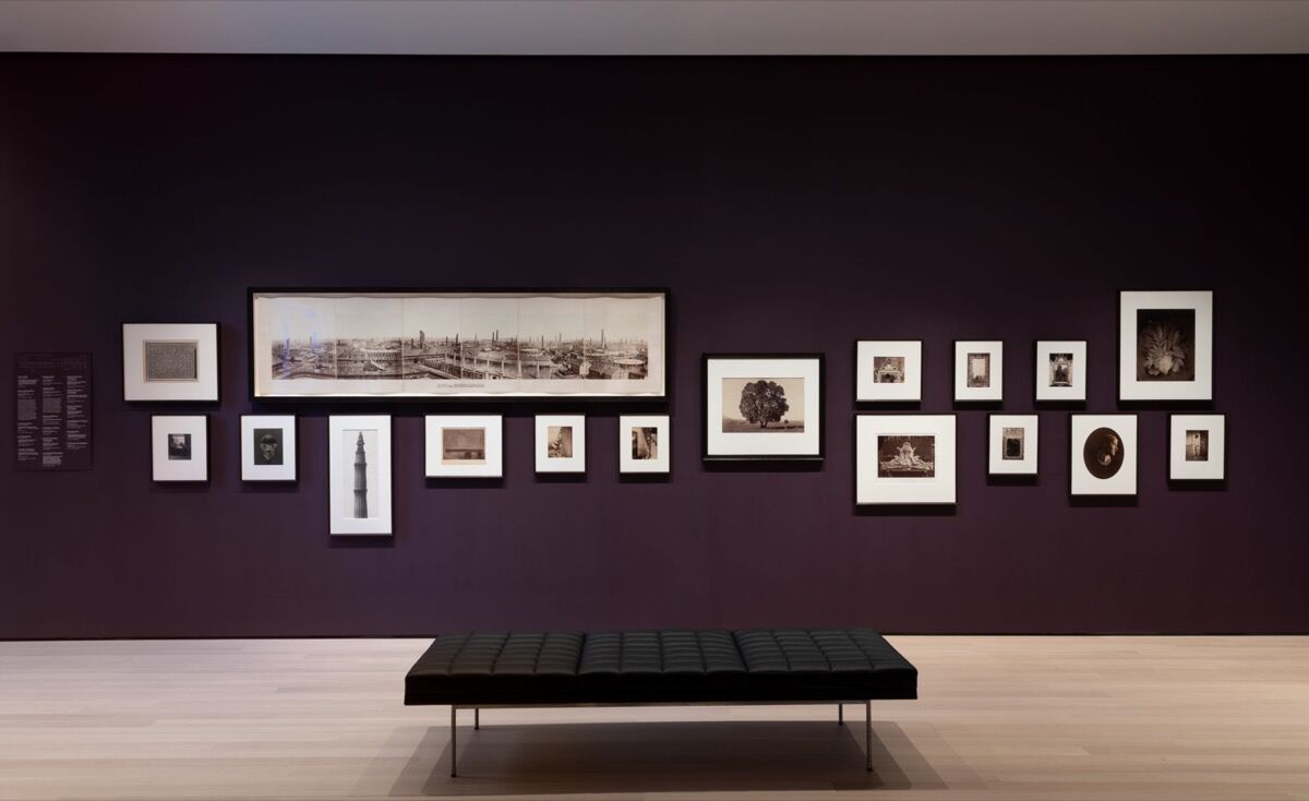 Installation view of “Early Photography and Film,” in Gallery 502, at The Museum of Modern Art, New York. Photo Jonathan Muzikar. © 2019 The Museum of Modern Art.