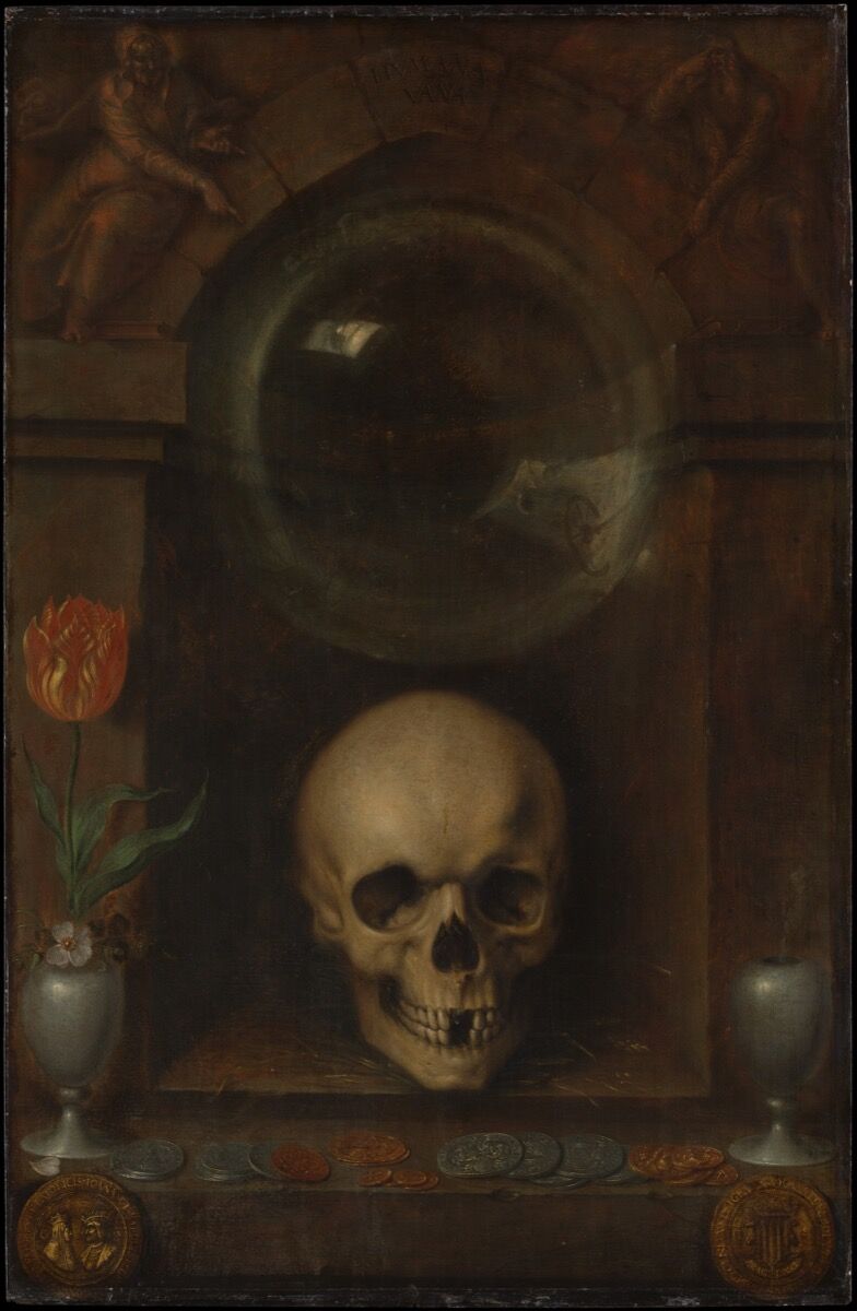 Jacques de Gheyn the Younger,  Vanitas Still Life , 1603. Courtesy of the Metropolitan Museum of Art.