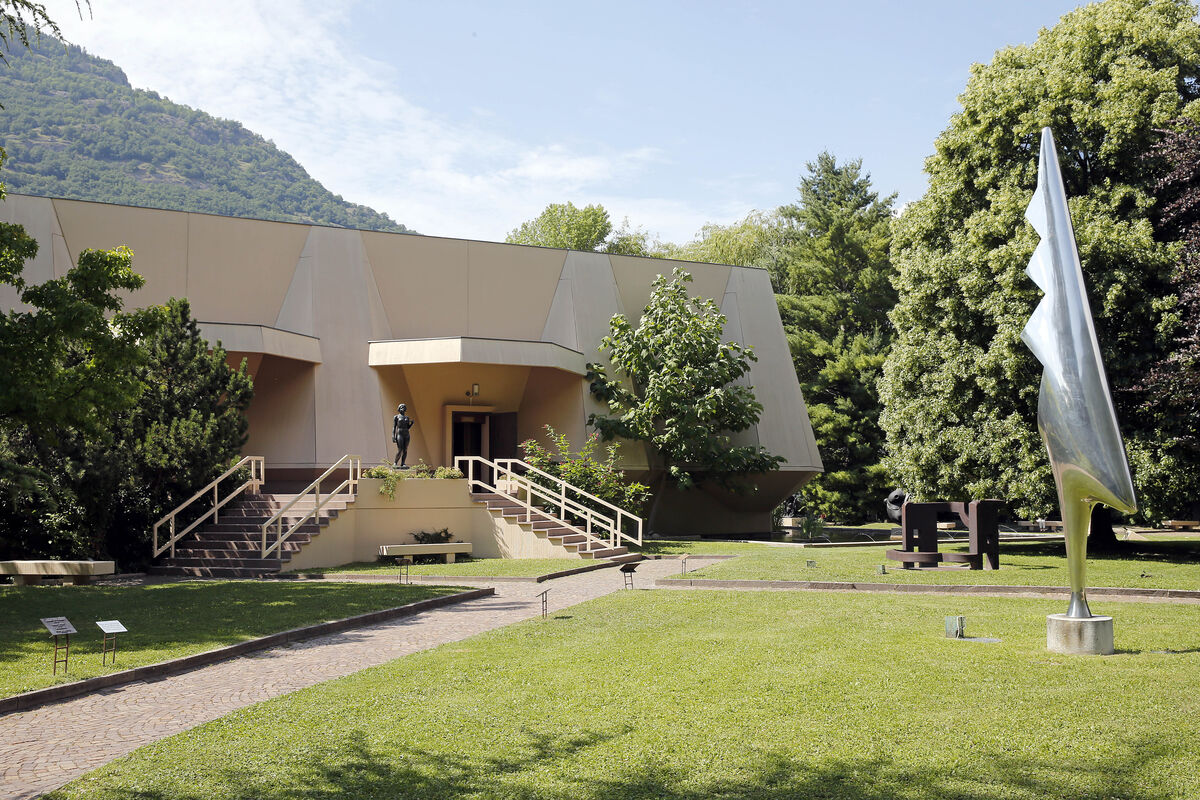 General view of the Pierre Gianadda Foundation. Photo by Thierry Chesnot/Getty Images