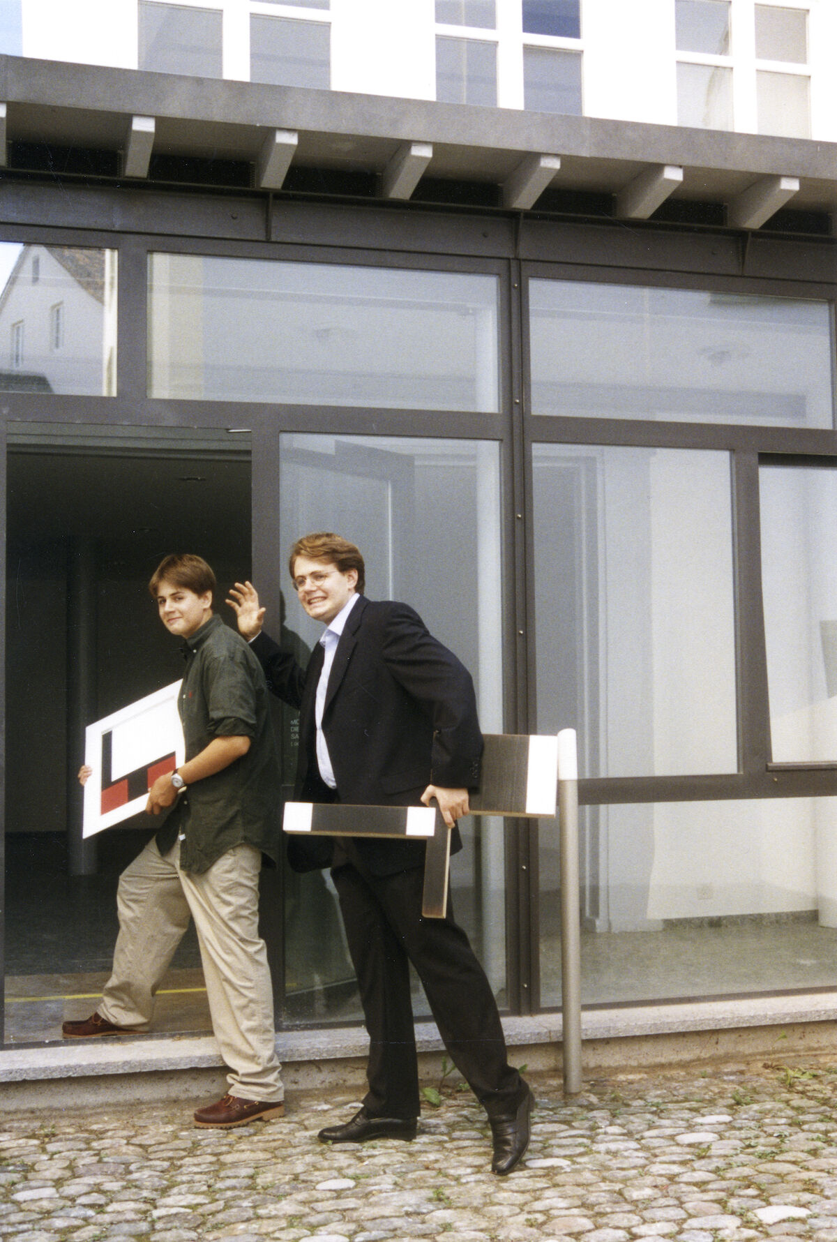 Portrait of Stefan and Niklas von Bartha circa 1995. Courtesy of von Bartha.