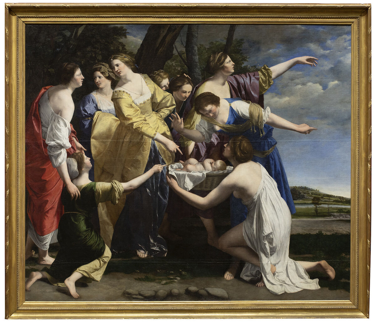Orazio Gentileschi, The Finding of Moses, early 1630s. © Private Collection. Courtesy National Gallery, London.