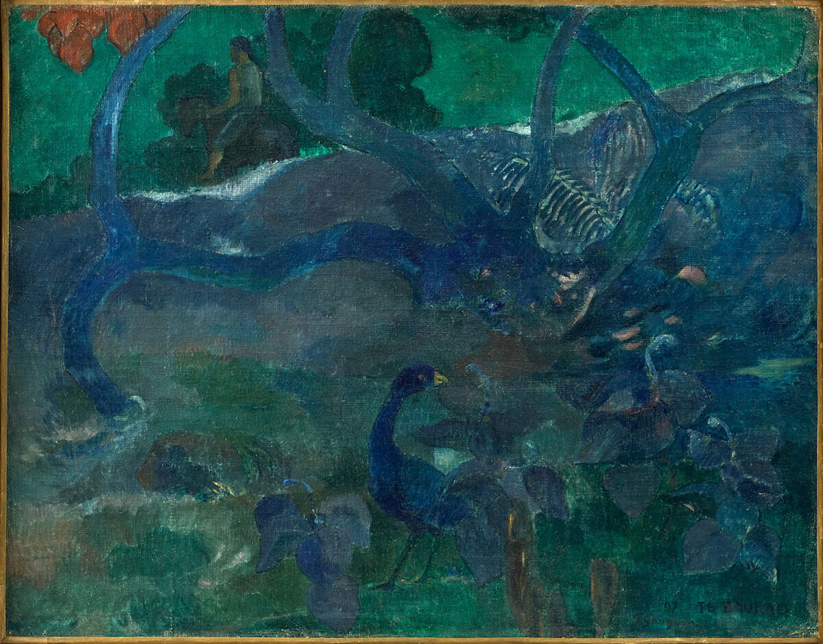 Paul Gauguin, Te Bourao II, 1897. Sold for  €9.5 million ($10.5 million). Photo © Artcurial.