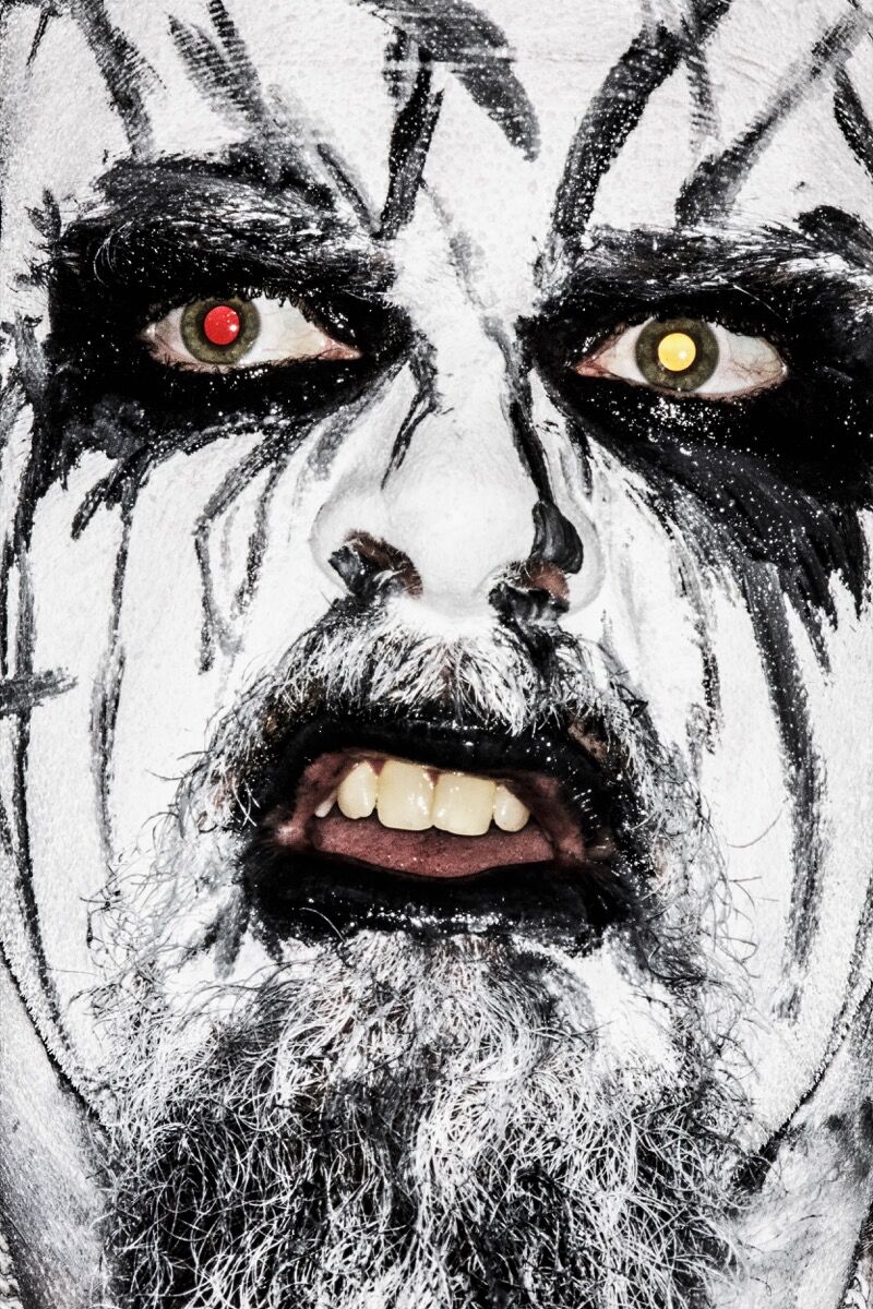 Jonas Bendiksen, Erik Unsgaard from Sarkom, from “Norwegian Singers,” Norway, 2016. © Jonas Bendiksen/Magnum Photos. Courtesy of Magnum Photos.