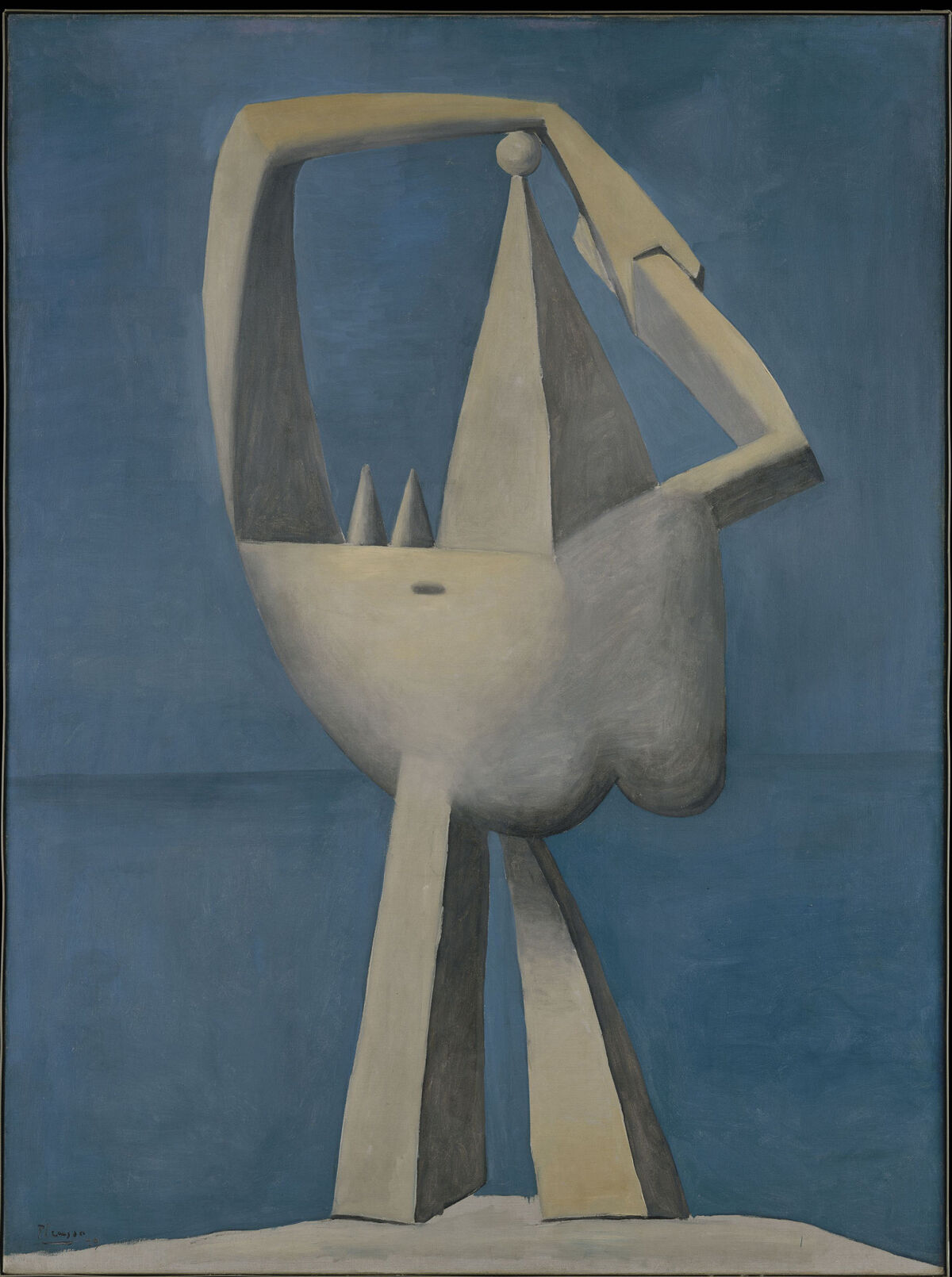 Picasso, Nude Standing by the Sea, 1929. The Metropolitan Museum of Art. © Sucesión Picasso. VEGAP, 2017. Courtesy of Museo Nacional Centro de Arte Reina Sofía.