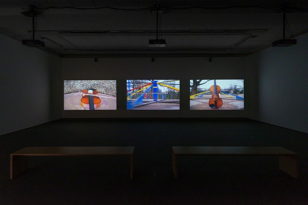 Installation view of Nevin Aladag,