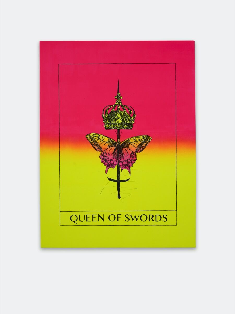 Mieke Marple, Queen of Swords (Independence), 2020. Courtesy of the artist and Ever Gold [Projects].