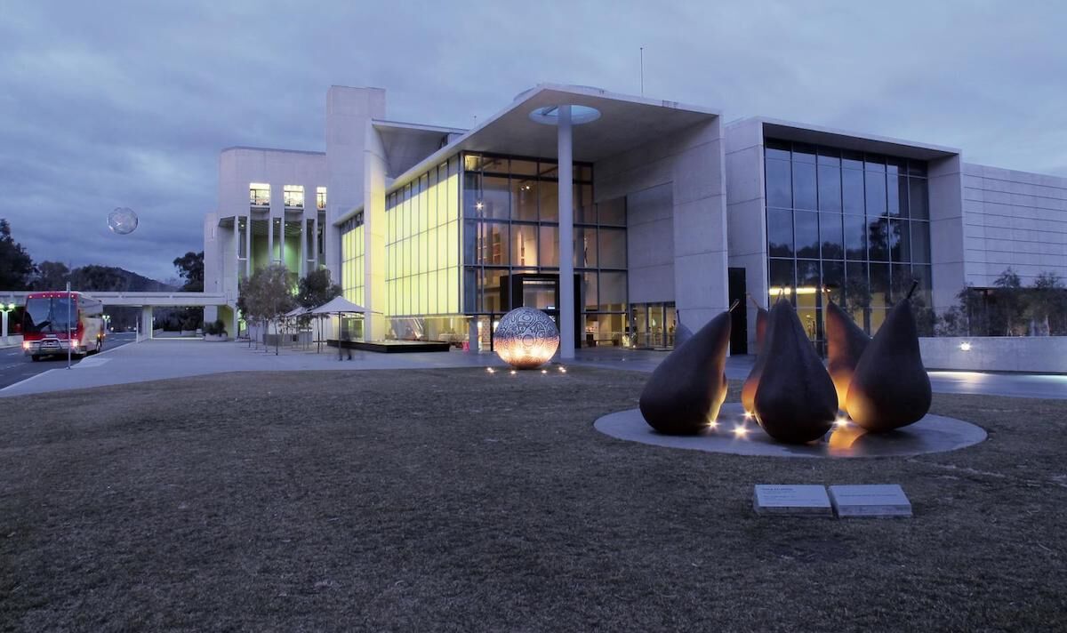 The National Gallery of Australia in Canberra. Photo by Robert Montgomery, via Flickr.