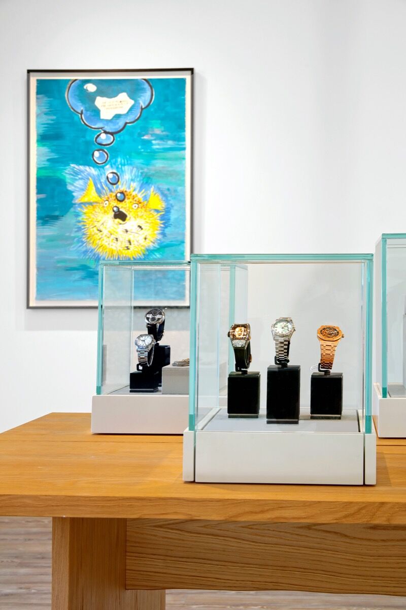 Installation view at Sotheby’s Palm Beach Gallery. Courtesy of Sotheby’s.