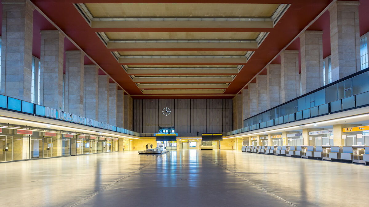 Tempelhof Airport, the venue for Art Berlin. Photo by K.H.Reichert, via Flickr.