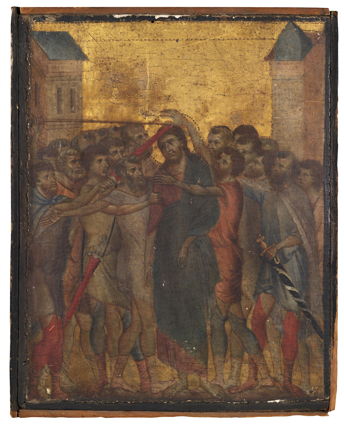 Cimabue, The Mocking of Christ or Christ Mocked.  Sold for €24.1 million ($26.8 million). Image © Actéon.