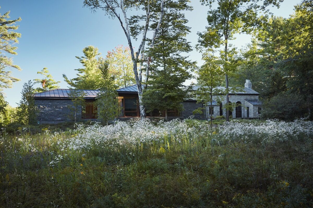 Exterior view of the MacDowell Colony’s James Baldwin Library. Photo by Ngoc Minh Ngo. Courtesy of the MacDowell Colony.