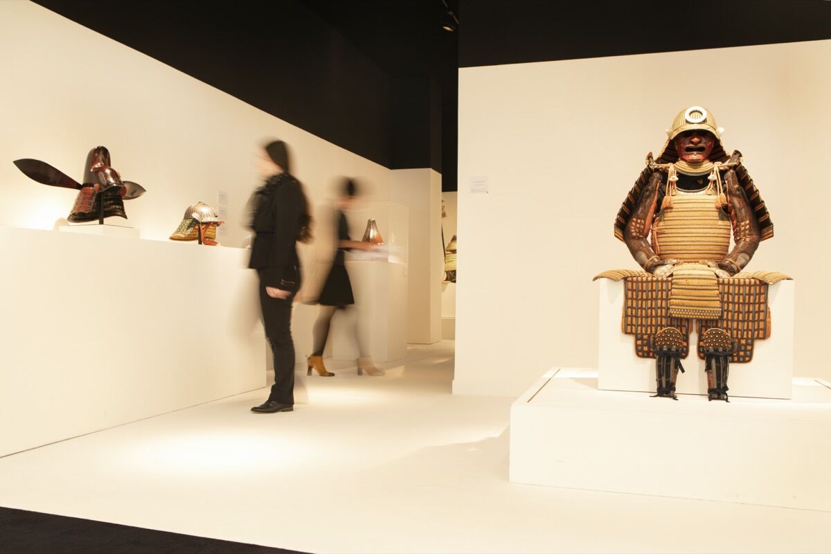 Installation view of Jean Christophe’s booth at TEFAF Maastricht, 2020. Courtesy of Jean Christophe and TEFAF Maastricht.