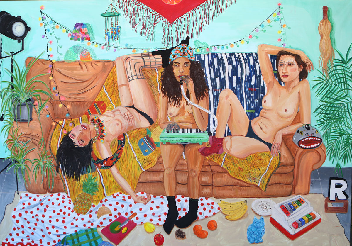 Alejandra Hernández, las tres gracias, 2016. Image courtesy of the artist and Laveronica Arte Contemporanea.