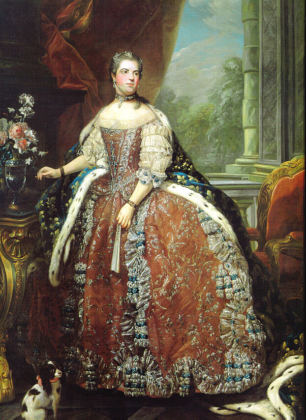 Portrait of Louise Élisabeth of France, (1727–59), Duchess of Parma, 1965. Image via Wikimedia Commons. 
