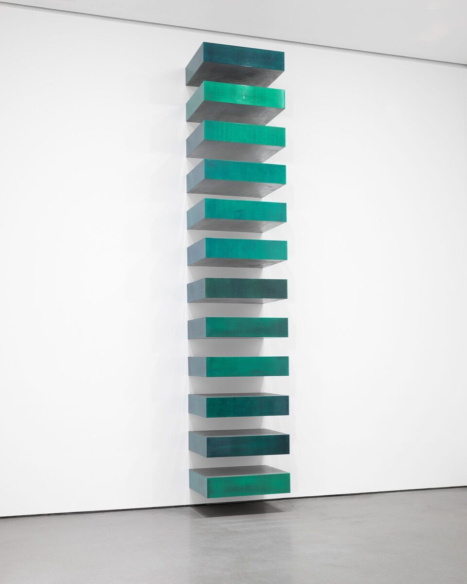 Donald Judd, Untitled, 1967. © 2020 Judd Foundation / Artists Rights Society (ARS), New York. Courtesy of the Museum of Modern Art.