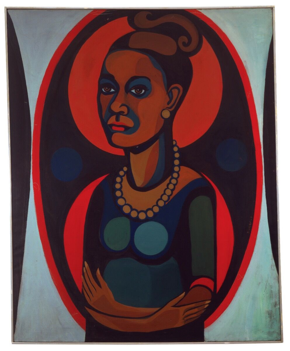Faith Ringgold, Early Works #25: Self-Portrait, 1965. © Faith Ringgold / ARS and DACS. Courtesy of the artist and ACA Galleries.