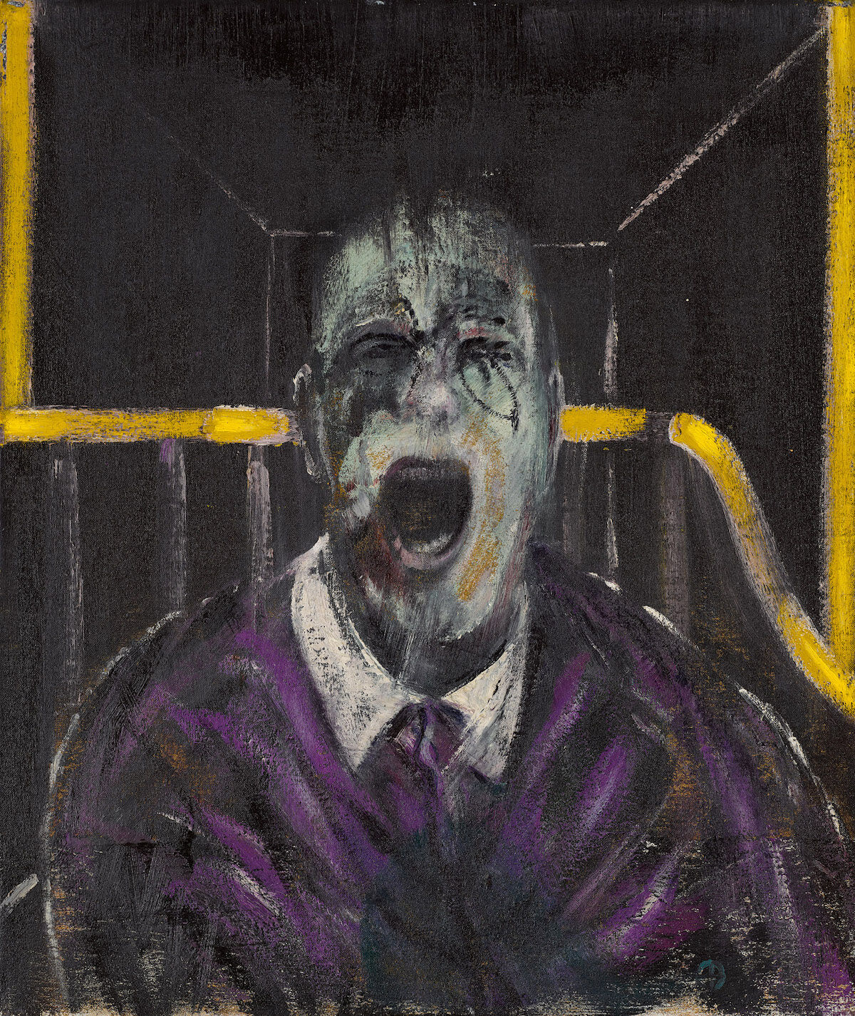 Francis Bacon, Study for a Head, 1952. Est. $20 million–$30 million. Courtesy Sotheby’s.