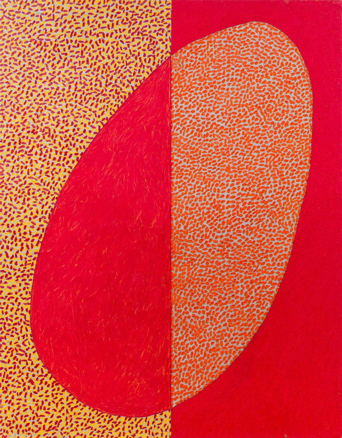 McArthur Binion, Rutabaga: In the Sky, 1978-1979. Courtesy of the artist and Lehmann Maupin, New York, Hong Kong, and Seoul.