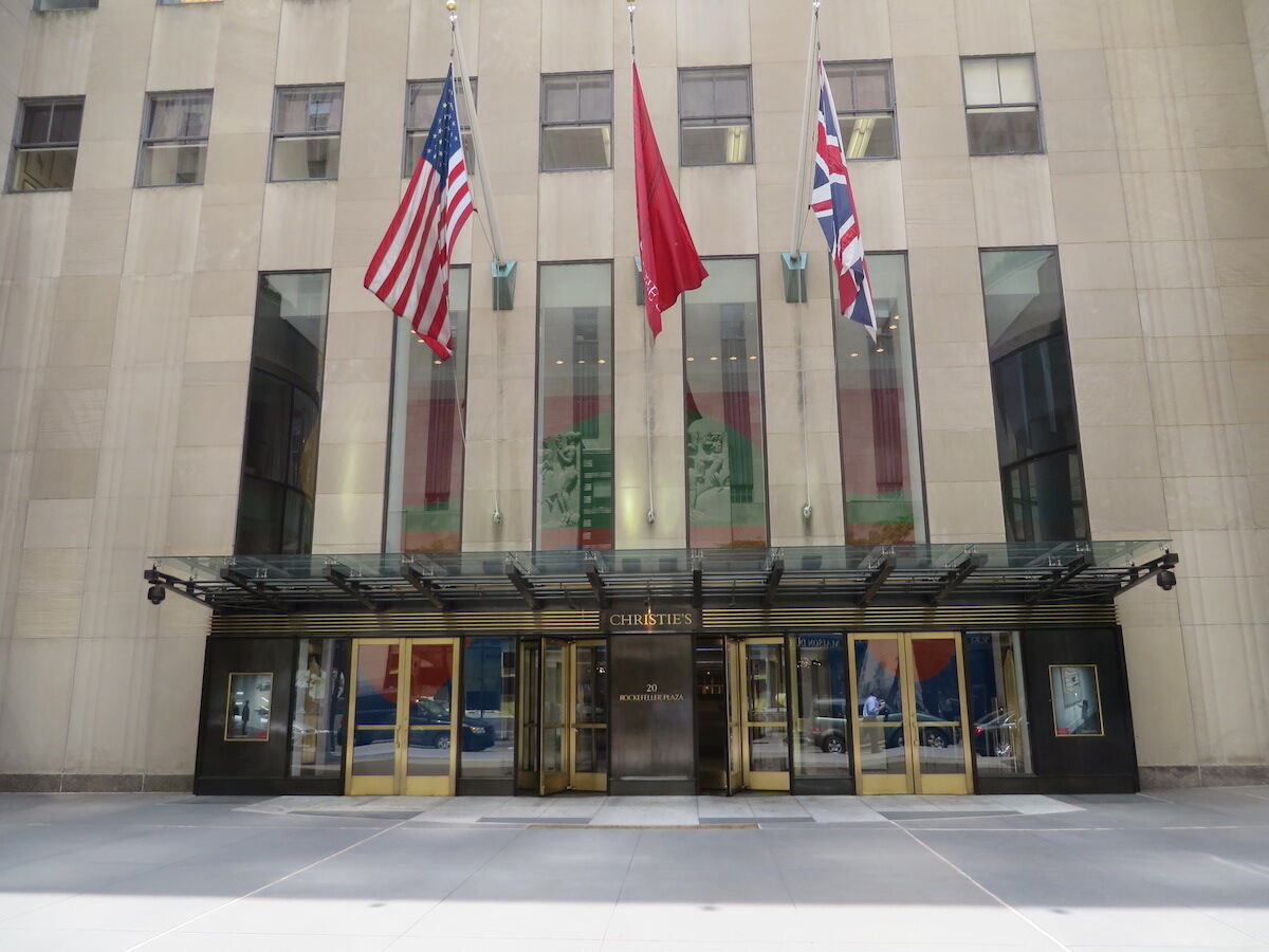The New York headquarters of Christie’s. Photo by Leonard J. DeFrancisci, via Wikimedia Commons.