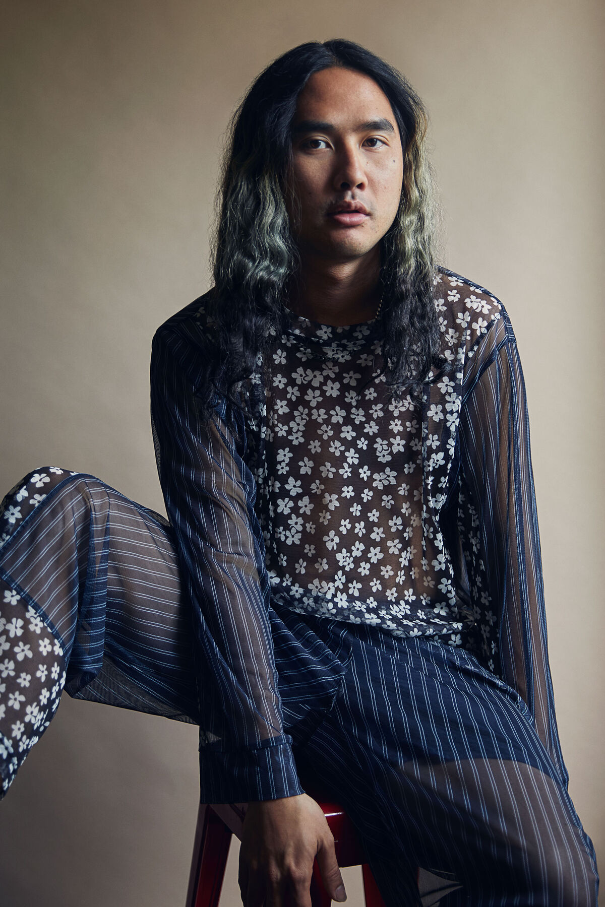 Korakrit Arunanondchai in his New York studio by Lelanie Foster for Artsy.