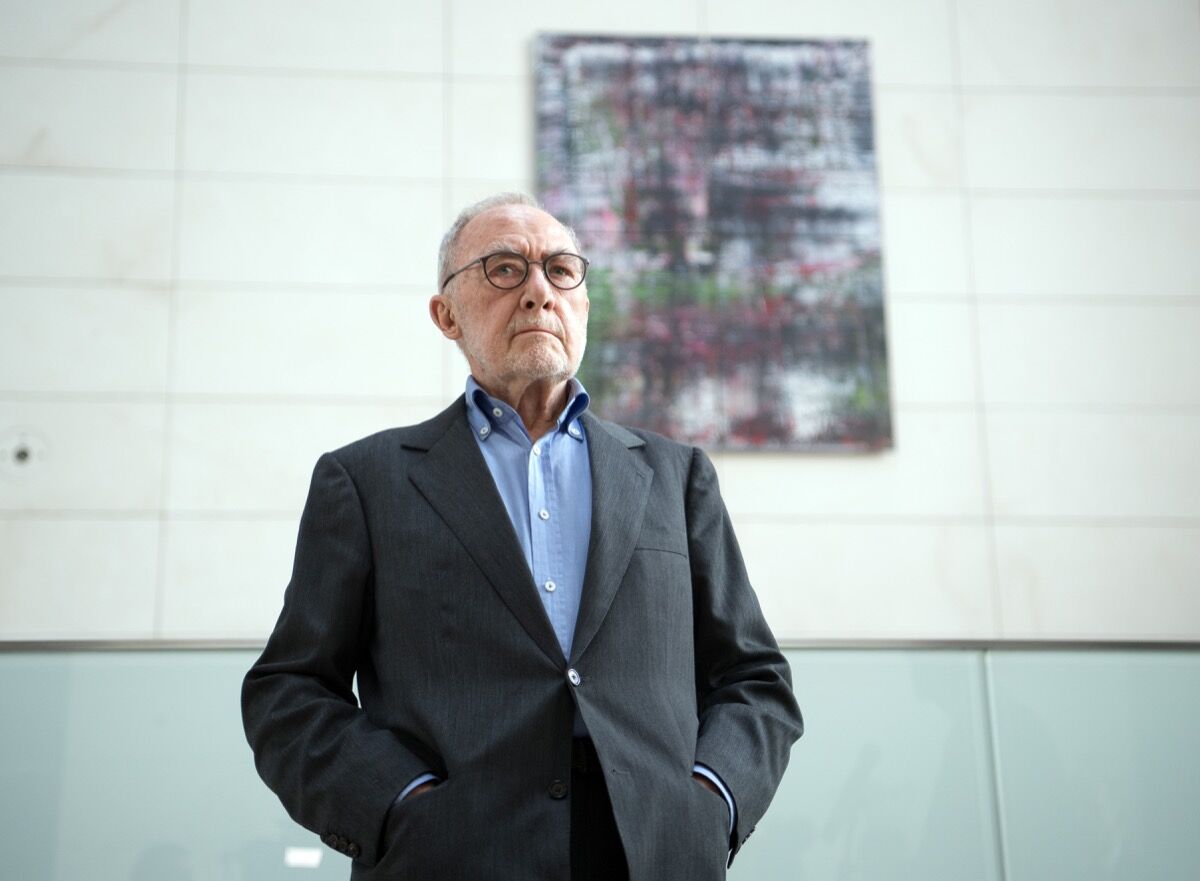 Gerhard Richter. Photo by Soeren Stache/picture alliance via Getty Images.