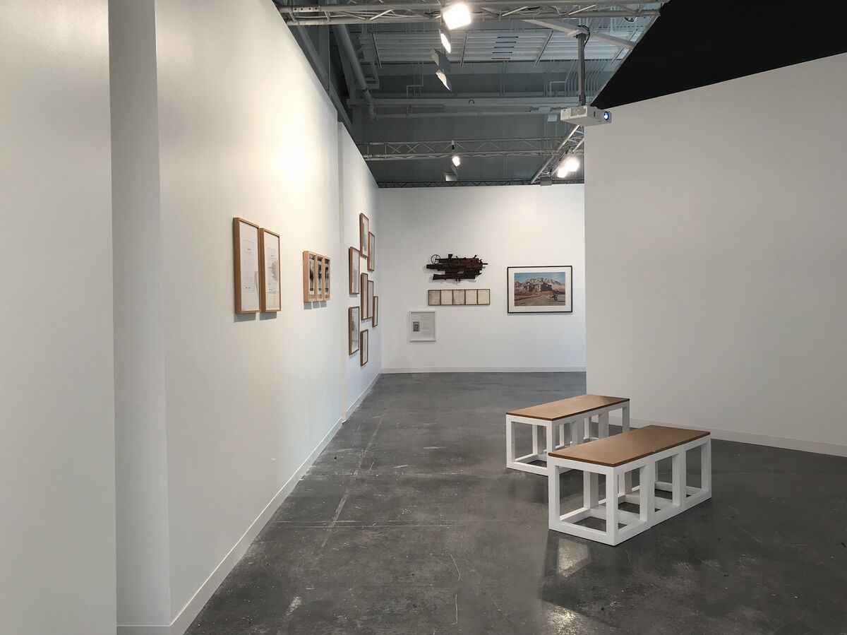 Installation image from Letters: Fragments of Memoriesat Warehouse 421.