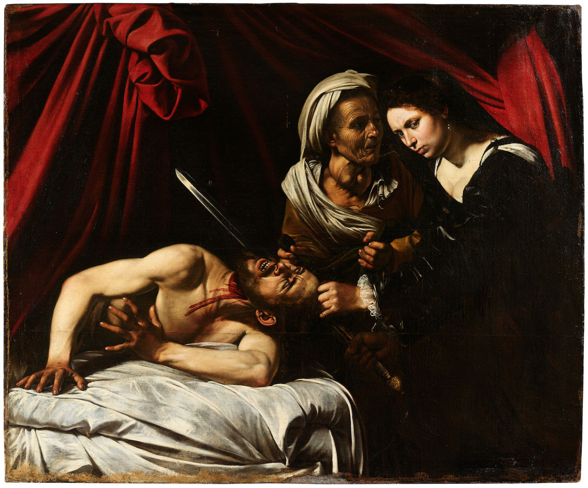 Caravaggio, Judith and Holofernes, ca. 1607. Courtesy of Eric Turquin.