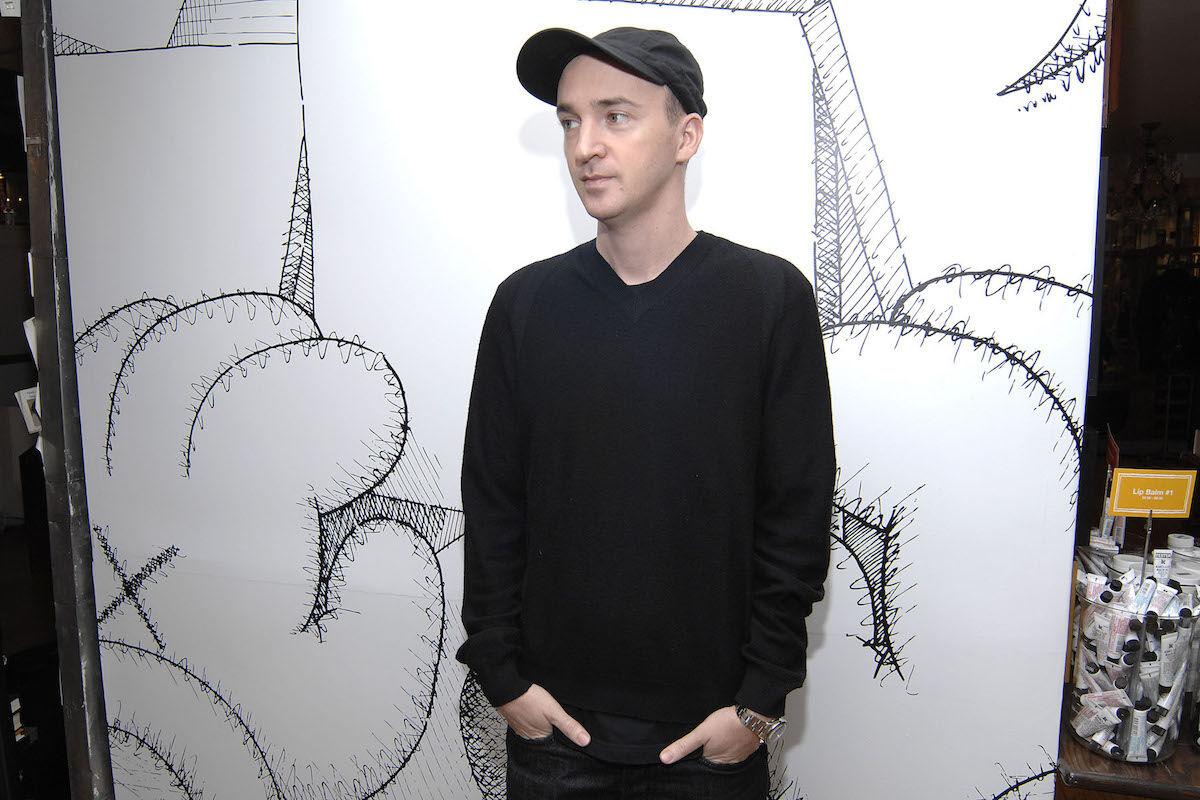 The artist KAWS in New York. Photo by Neil Rasmus/Patrick McMullan via Getty Images.