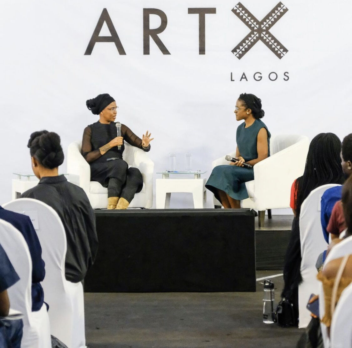 Wangechi Mutu in conversation with Tayo Ogunbiyi at ART X Talks 2019