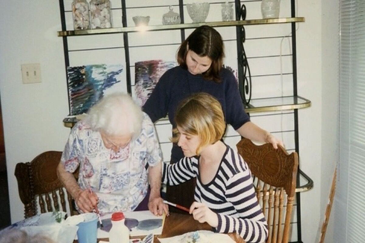 Still from “I Remember Better When I Paint: Treating Alzheimer's Through The Creative Arts,” a documentary by Eric Ellena and Berna Huebner, courtesy of “I Remember Better When I Paint.”