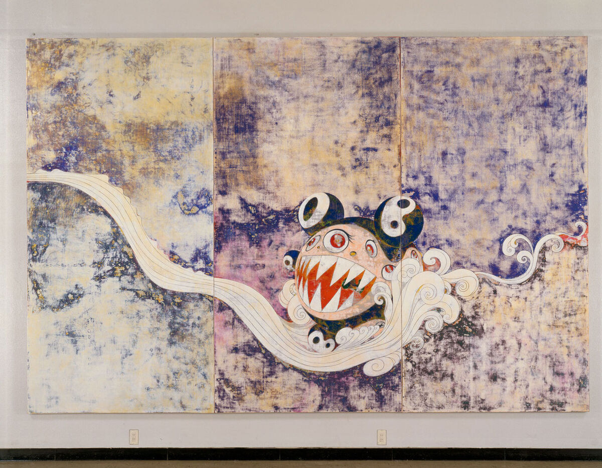 Takashi Murakami, 727, 1996. ©︎ 1996 Takashi Murakami/Kaikai Kiki Co., Ltd. All Rights Reserved. Courtesy of Gagosian.