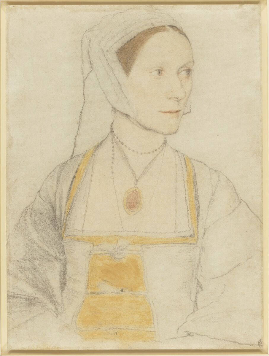 Hans Holbein II, Cecily Heron, daughter of Sir Thomas More, c. 1527. © Her Majesty Queen Elizabeth II 2019.