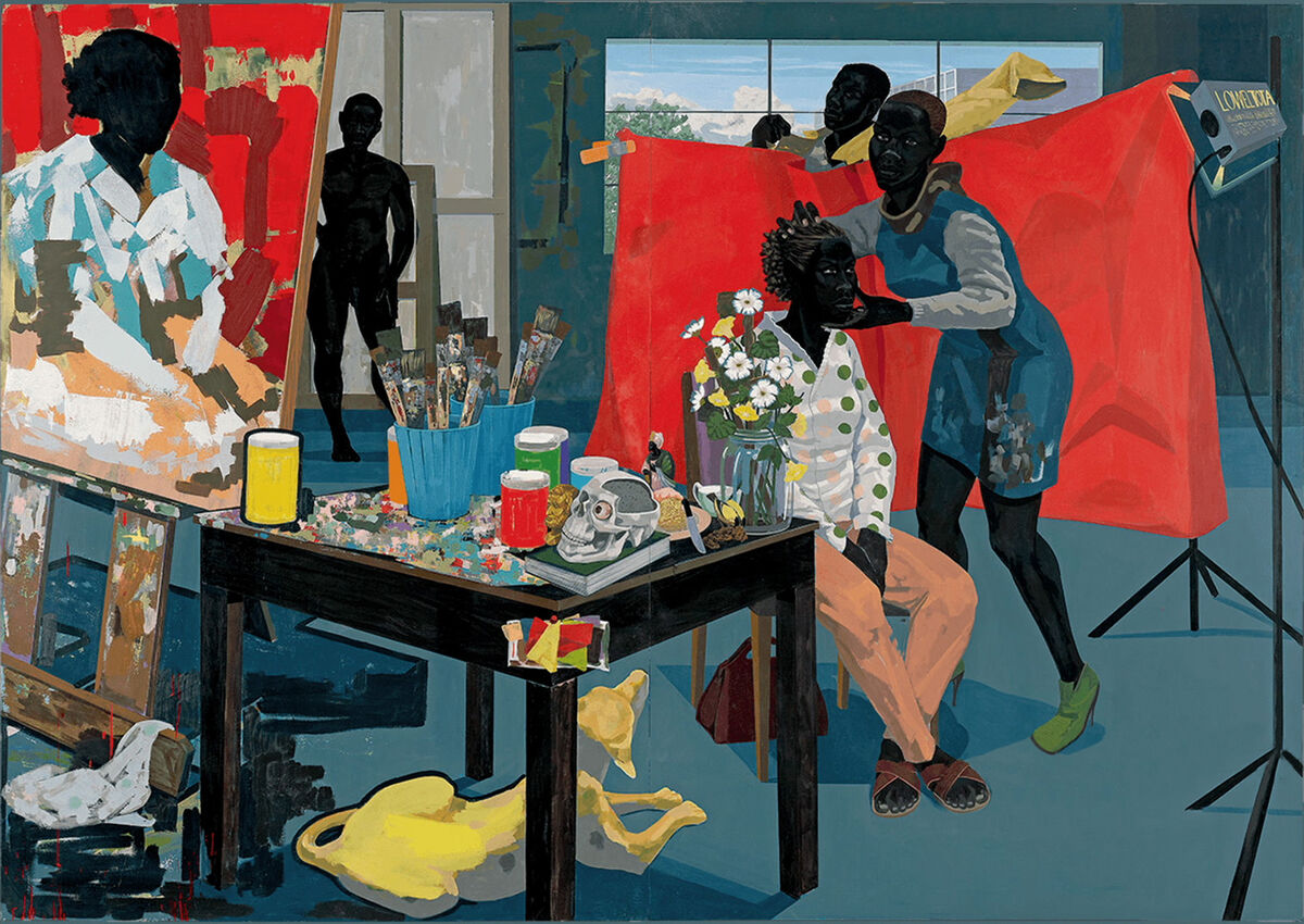 Kerry James Marshall, Untitled (Studio), 2014. Courtesy of the artist and HBO. 