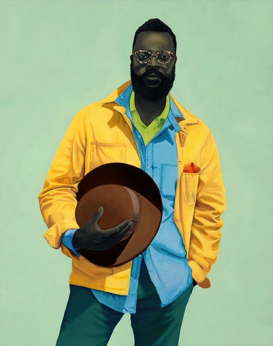 Amy Sherald, Pythagore, 2016. Courtesy of the artist and HBO.  