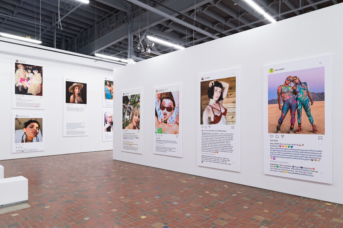 Installation view of “Richard Prince: Portraits” at the Museum of Contemporary Art Detroit. Photo courtesy Museum of Contemporary Art Detroit.