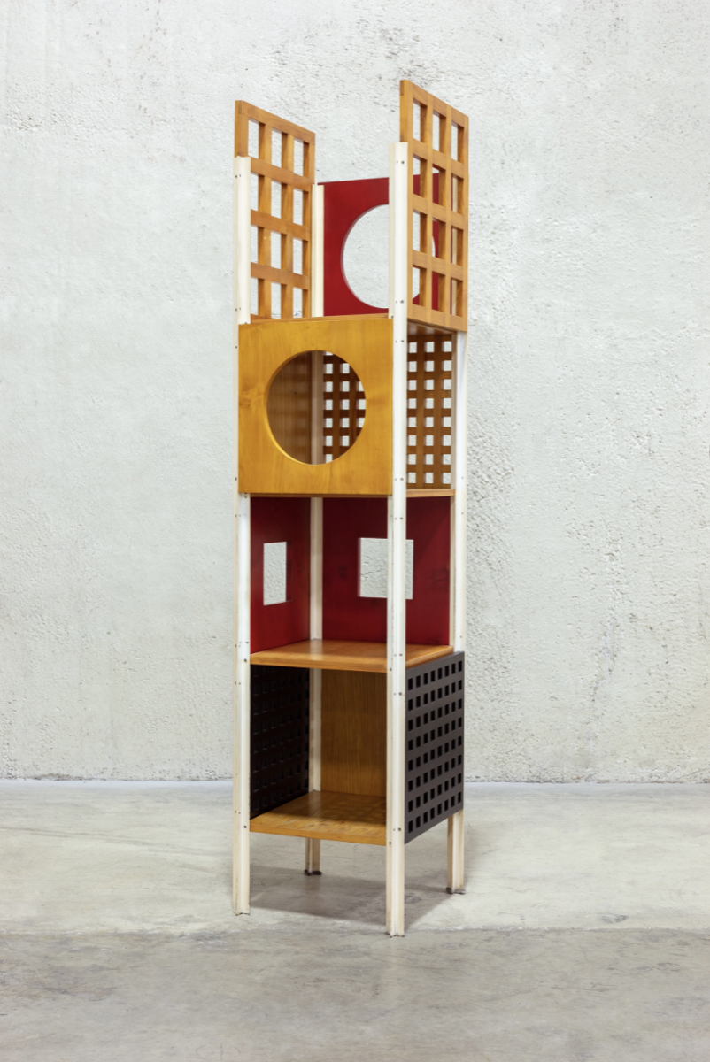 Ettore Sottsass, Prototype of commode column, 1963. Courtesy of Friedman Benda and TEFAF Maastricht.